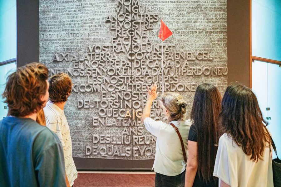 Barcelona: Sagrada Familia Skip-the-Line Entry Ticket & Tour - Museum Time With Plans and Models: How Gaudí Built the Future