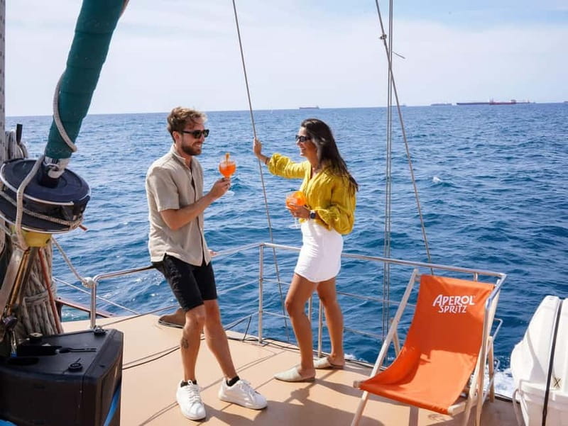 Barcelona Sailing Cruise - A Turkish gulet sail with real views, not a long lecture
