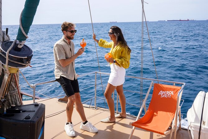 Barcelona Sailing Cruise by Aperol Spritz - Rooftop 360° views: where to stand and where to chill