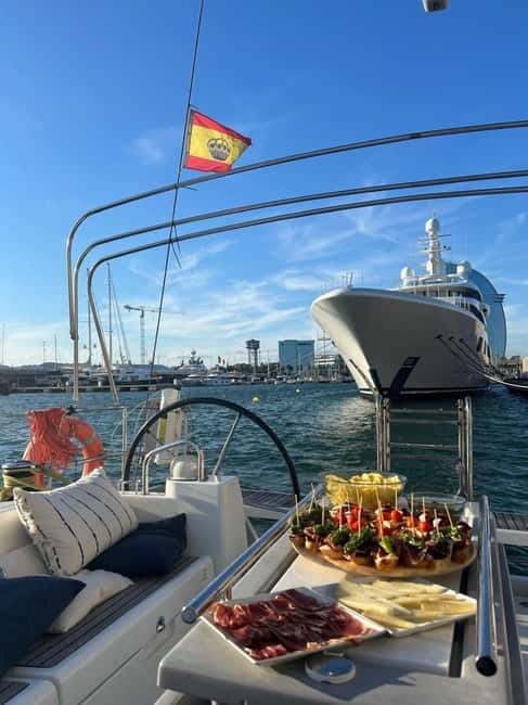 Barcelona: Sailing Tour + Food, Drinks, Swim & Sunset Option - Barcelona Yacht Sailing + Food: What This 2-Hour Trip Really Delivers