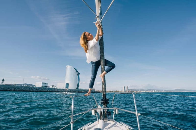 Barcelona: Sailing Tour + Food, Drinks, Swim & Sunset Option - The Swim Stop in the Mediterranean: When You’ll Get the Dip (and When You Won’t)