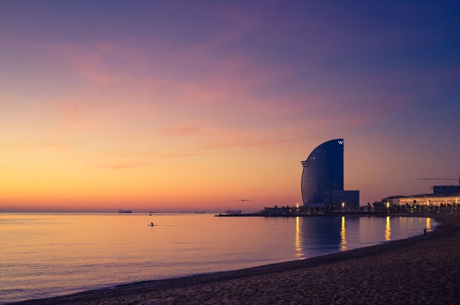 Barcelona: Sailing tour with open bar and aperitive - Second sailing stretch: more coastline, more chances for photos