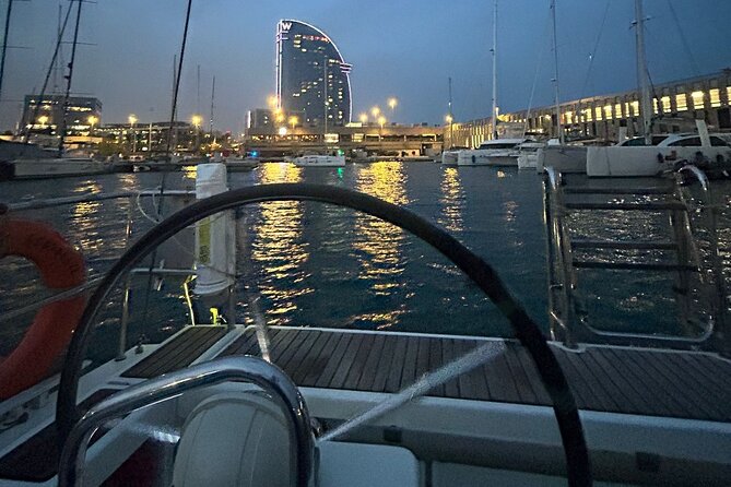 Barcelona: Sailing Tour with Tapas, Drinks, Swim & Sunset Option - The sail itself: 2 hours of coastline views from the yacht