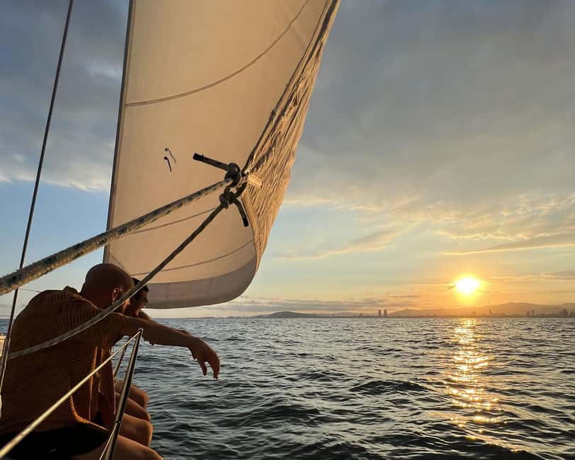 Barcelona: Sailing with Open Bar, Catalan Snack & Swim Stop - 4 hours on the water: the sweet spot for Barcelona views