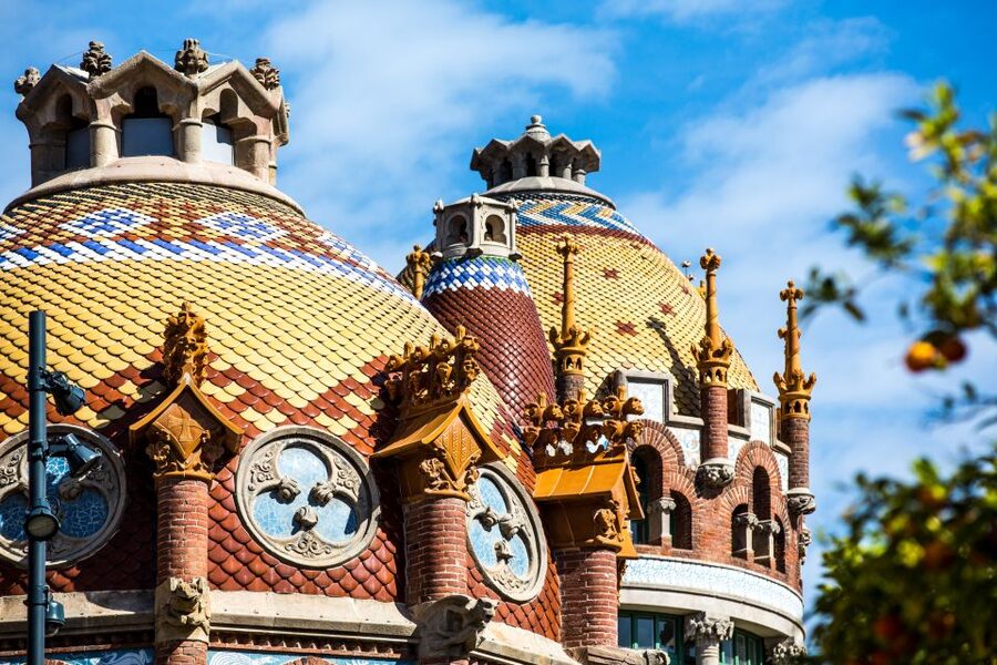 Barcelona: Sant Pau Recinte Modernista Entry Ticket - Walking Into an Art Nouveau Hospital Campus