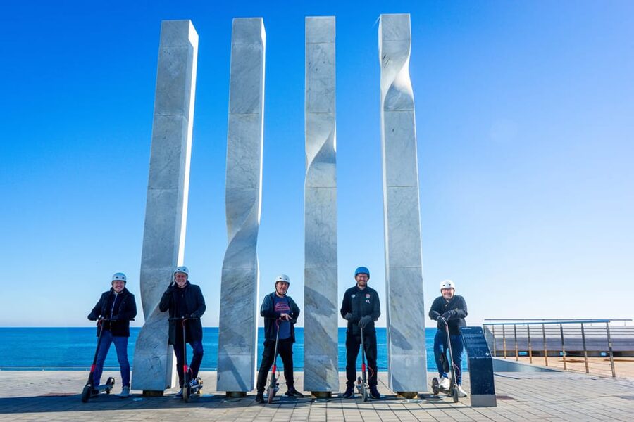 ❤️Barcelona Segway Tour ❤️ with a Local Guide - El Cap de Barcelona, Mirador de Colom, and Port Vell: viewpoints that make the route feel logical