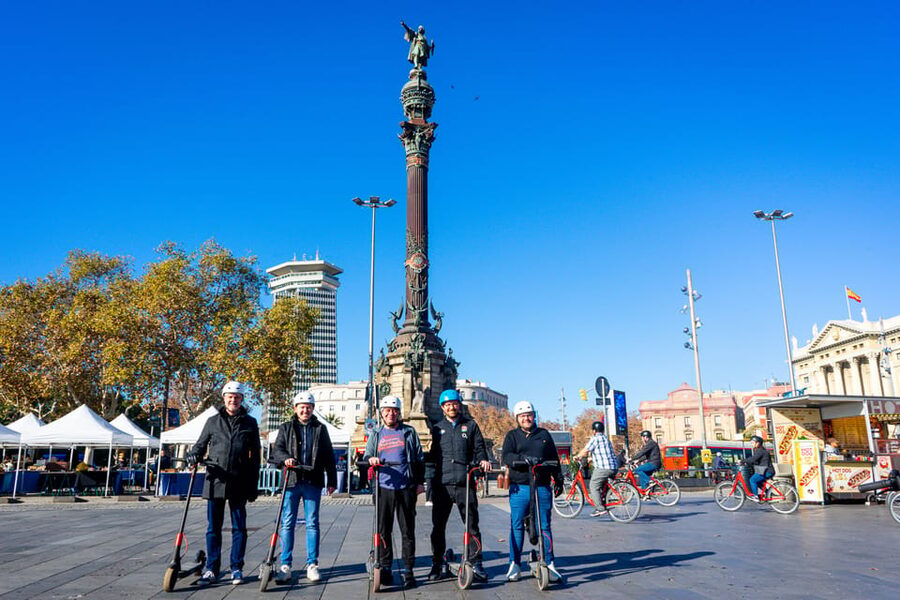 ❤️Barcelona Segway Tour ❤️ with a Local Guide - Muralla romana to the Gothic Quarter: where the story starts and the pace stays friendly