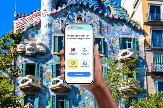 Barcelona self-guided city walking tour with audio & quizzes - Quick hits before you set off