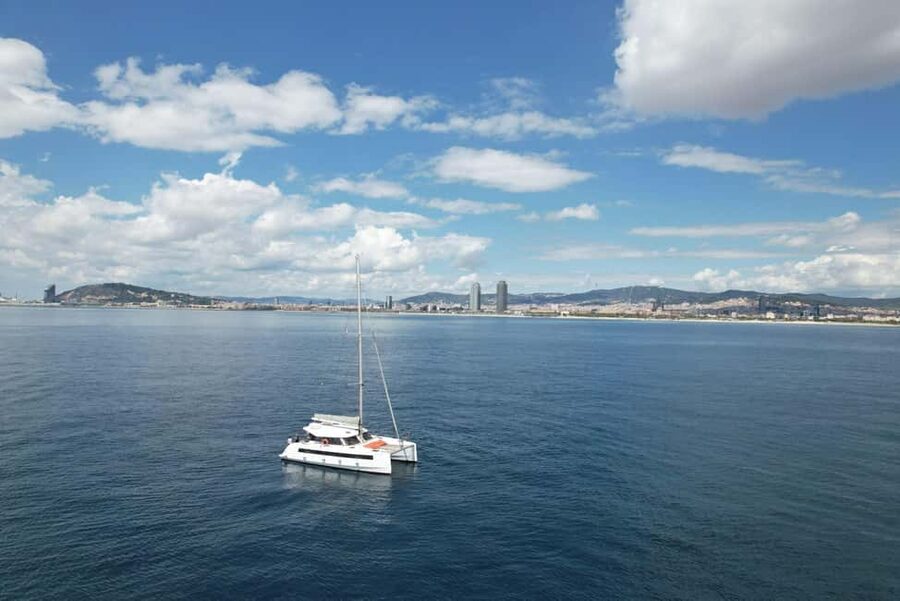 Barcelona: Shared cruise on a catamaran Drink+Local Tapa - Why the Olympic Port Catamaran Route Works So Well