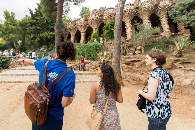 Barcelona: Skip-the-Line Gaudi's Park Guell Guided Tour - The Monumental Zone: Serpentine Bench and El Drac Up Close
