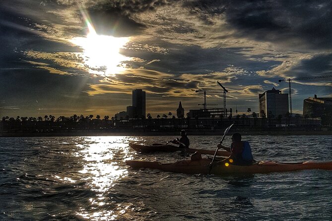 Barcelona Skyline Kayaking Coupled with Delicious Tapas - Your kayak briefing: beginner-friendly, but sea confidence matters
