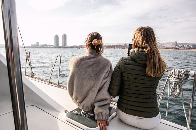 Barcelona Small Group Trip by Catamaran w Tapas, Cava and Sunset - The sea swim option: when it happens and how to plan