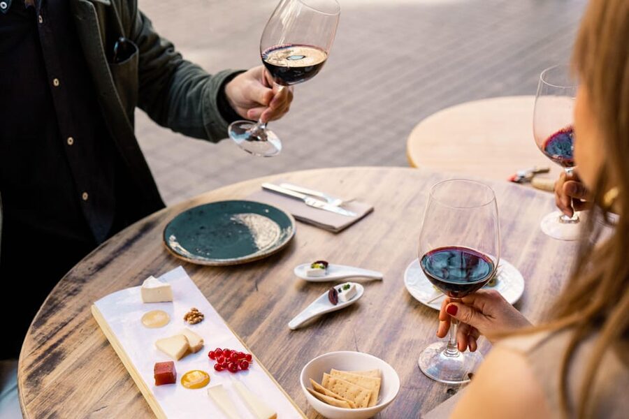 Barcelona: Sommelier-Led Food & Wine Tasting Tour - Stop 1: First pairing at a neighborhood restaurant