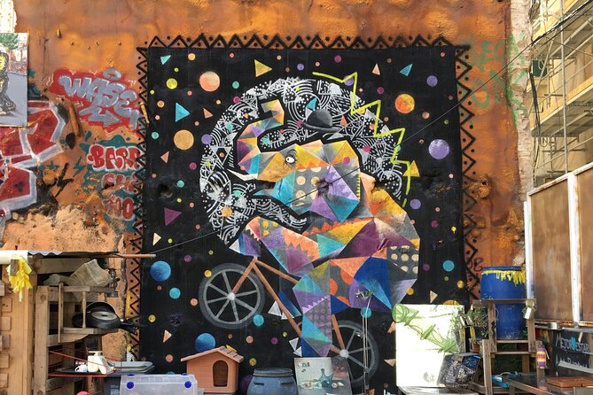 Barcelona Street Art Tour with Exclusive Artist Studios Visit - Las Ramblas: art that survives the busiest pedestrian traffic
