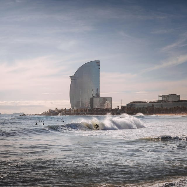 Barcelona: Sunrise or Sunset Paddle Surf with Photos - Sunrise versus sunset: picking the right session for your energy
