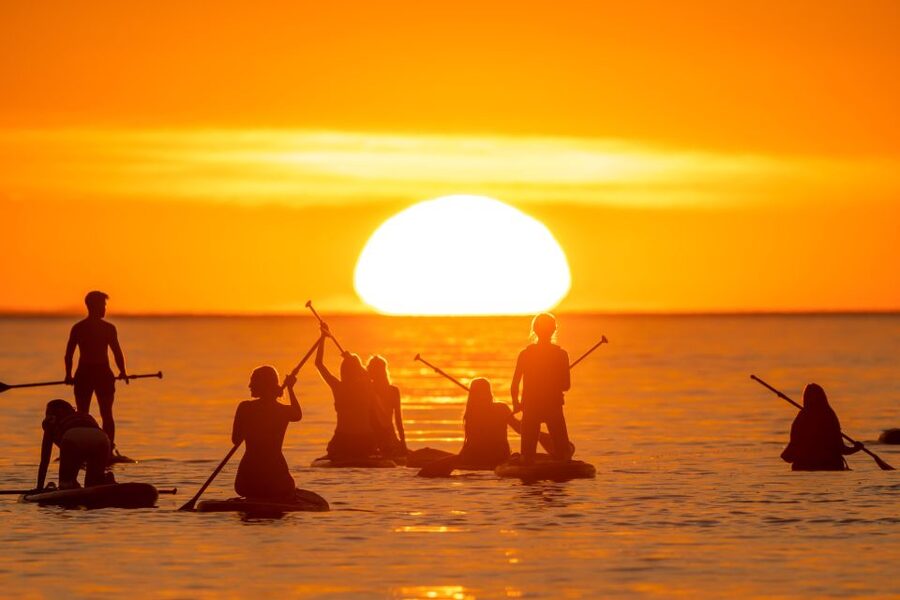 Barcelona: Sunrise Paddleboarding with Instructor and Photos - Weather Reality: When Clouds Steal the Sunrise