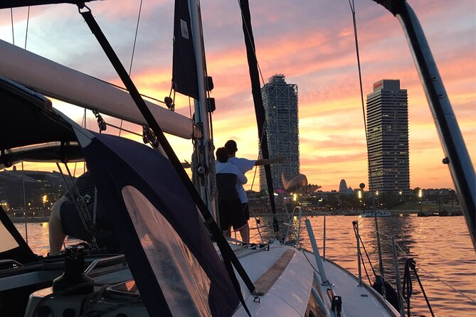 Barcelona Sunset Cruise with Open Bar of Cava and Snacks - Montjuïc from the sea: the city’s boundary in plain sight