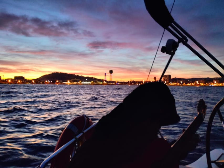 Barcelona: Sunset Cruise with Snacks and Drinks - The sea dip: swimsuit time, plus one honest warning