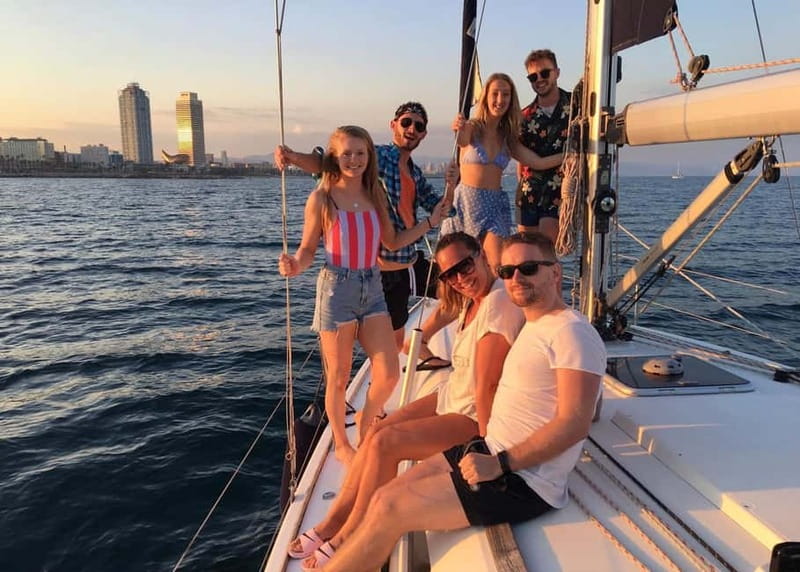 Barcelona: Sunset Sailboat Cruise with Open Bar and Snacks - Where to Meet at Olympic Port (Moll de Mestral 35, Moorings 1523/1524)