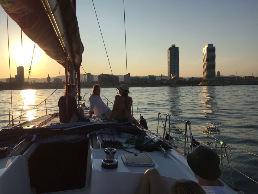 Barcelona: Sunset Sailing Experience with Snacks and Cava - Port Olimpic check-in: where you start the ride
