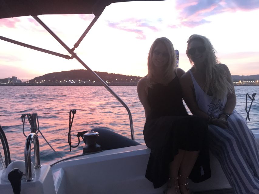 Barcelona: Sunset Sailing Tour with Open Bar & Snacks - Swim Stop and Marine Life Odds: What You Can Expect