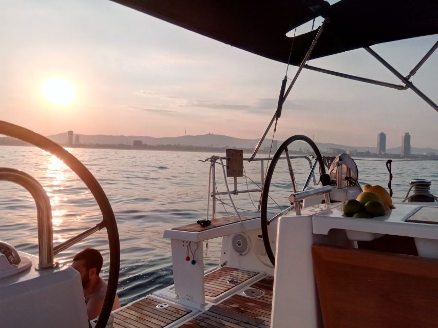 Barcelona: Sunset Sailing Tour with Open Bar & Snacks - Marina Port Vell: A Quick Harbor Visit Before the Sunset Peak