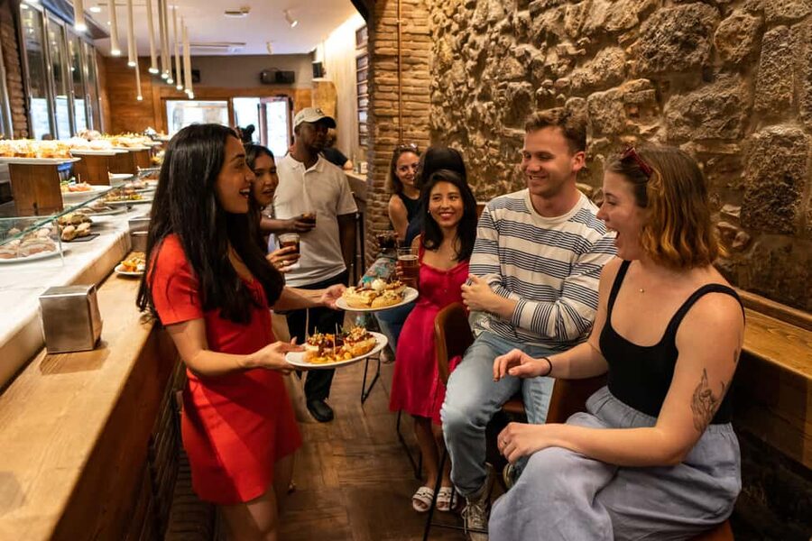Barcelona Tapas Tour, Taverns, History & Local Culture - English-Speaking Guides and the Fun Factor