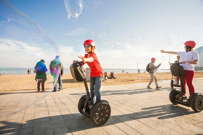 Barcelona The Classic Segway Tour - Getting rolling at Jardins de les Tres Xemeneies (and why it matters)