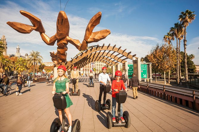 Barcelona The Classic Segway Tour - Arc de Triomf, Three Dragons, and why the Modernisme stops fit the loop