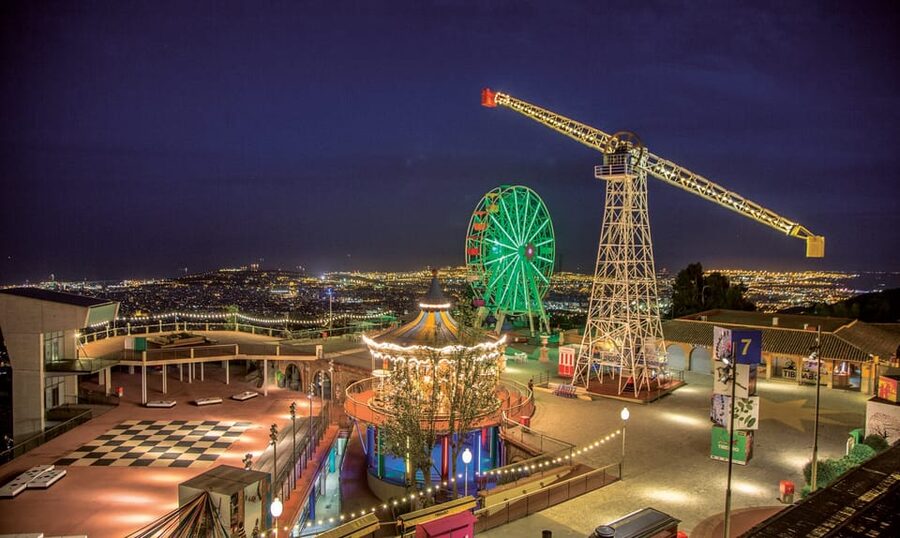 Barcelona: Tibidabo Amusement Park Admission Ticket - 25 attractions: where the park works for families