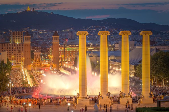Best of Barcelona Guided Tour with Port or Hotel Pick up - City squares and views: Plaça de Catalunya, Plaça d’Espanya, and the National Palace