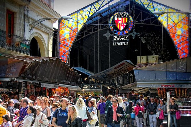 Boqueria and Santa Caterina Markets with Food and Tapas Private Walking Tour - Santa Caterina Market: The Wavy Roof Stop You’ll Remember