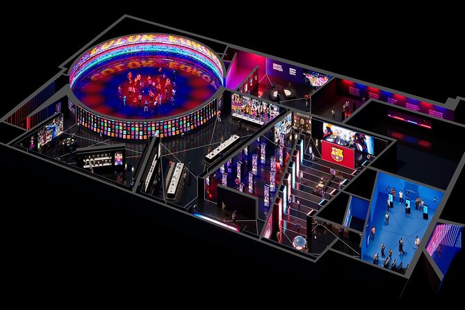 Camp Nou Immersive Tour F.C.Barcelona Museum: Open Date Ticket - Audio Guide, Headphones, and How to Pace Yourself