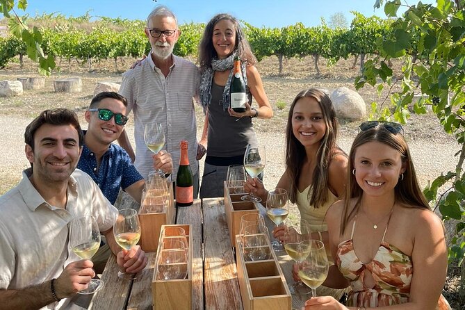Cava tour to 3 family wineries with hotel pick-up - Artcava Stop: Old Catalan Farmhouse to Glass