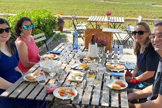 Cava tour to 3 family wineries with hotel pick-up - Giro del Gorner: The 5-Century Cellar + Vineyard Garden Lunch
