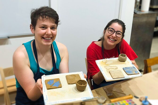 Ceramic Tiles Small Group Workshop in Barcelona - Getting comfortable fast: no experience needed