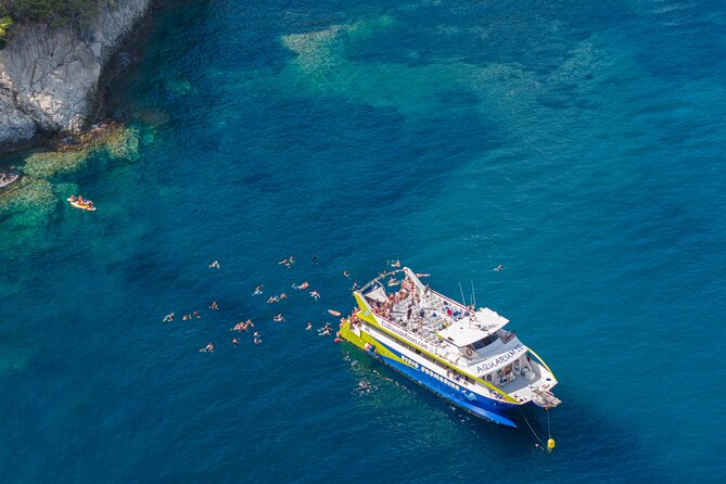 Discover secrets of the sea swimming cave and underwater vision - Cueva Tamariu: what a sea cave trip feels like
