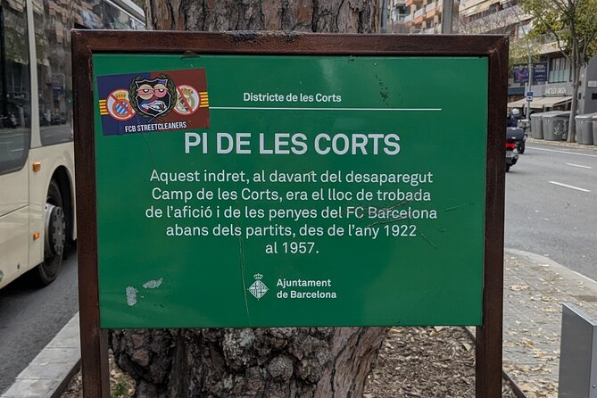 FC Barcelona History Immersive Walking Tour - Beer Included - Optional FC Barcelona Museum: Decide Based on Your Fan Level