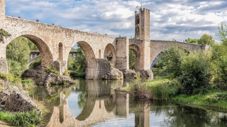 From Barcelona: Besalú & Medieval Towns Tour w/ Hotel Pickup - The morning ride to Vic: cathedral stops, Roman traces, and market energy