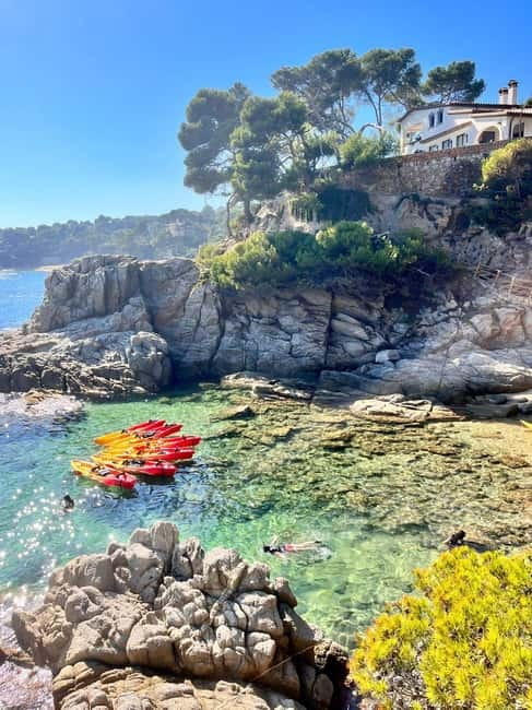 From Barcelona: Costa Brava Kayak & Snorkel Tour with Picnic - Key things to know before you go