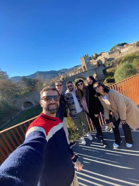 From Barcelona: Girona, Besalú & Medieval Villages Day Trip - Castellfollit de la Roca’s Basalt Cliff: Sant Salvador and Big Photo Views