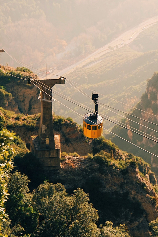 From Barcelona: Half-Day Trip to Montserrat Mountain - Hotel Pickup and the Mercedes Van Ride via Penedès