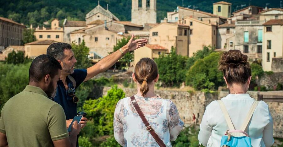 From Barcelona: Medieval Villages Day Tour - Rupit on Your Own: Hanging Bridge, Sant Miquel, Castle Ruins