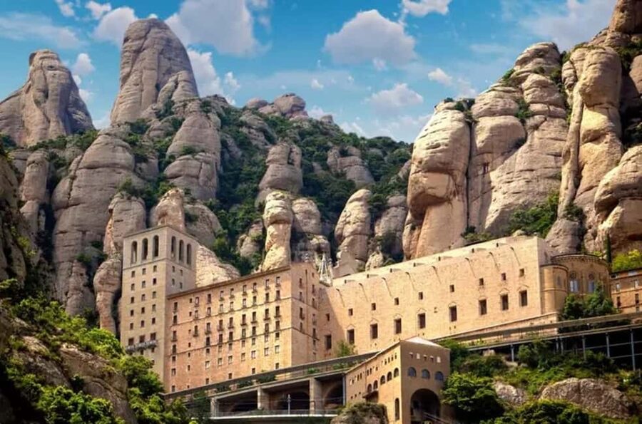 From Barcelona: Montserrat, Cavas Codorniu, and Sitges - Montserrat Monastery: La Moreneta, basilica time, and big views