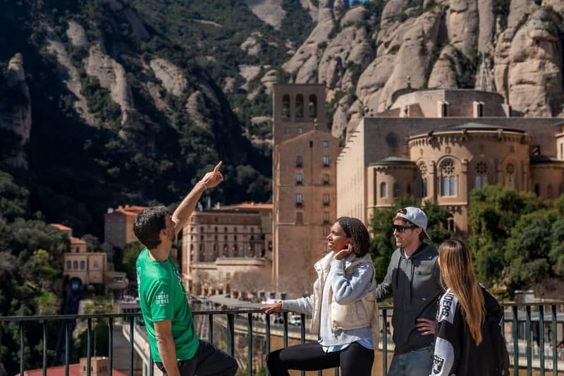 From Barcelona: Montserrat Walking and Horseback Riding Tour - Meeting Point, Van Ride, and the 6.5-Hour Flow