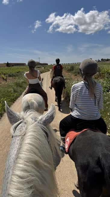 From Barcelona: PRIVATE Horseback Ride + Tapas + Picnic - Who the guides are (and how they shape your comfort level)