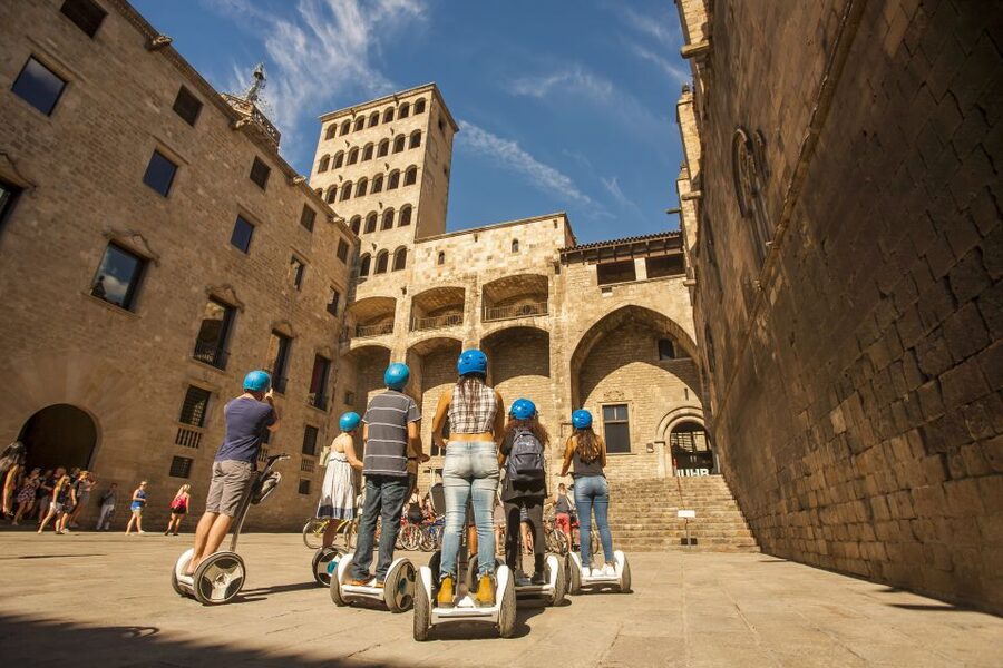 Gaudi's Barcelona 2-Hour Segway Tour with a Live Guide - Vila Olímpica and La Monumental: brief stops that add variety