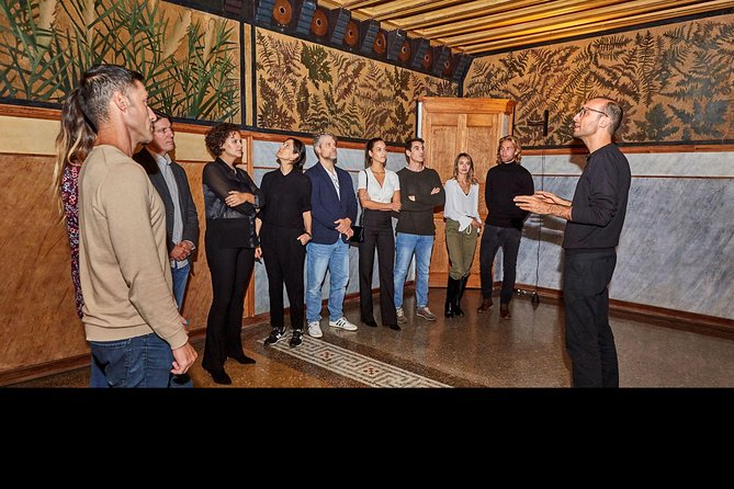 Gaudi´s Casa Vicens Guided Tour - Rooftop Panoramas and the Garden Cafe Break