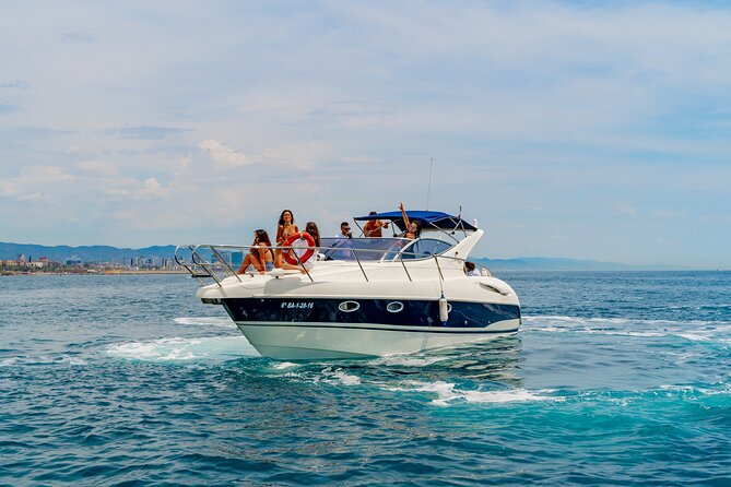 Gobbi Yacht Rental in Barcelona 9 Pax 2/4/8hs - Food, Drinks, and the Included Snack Table