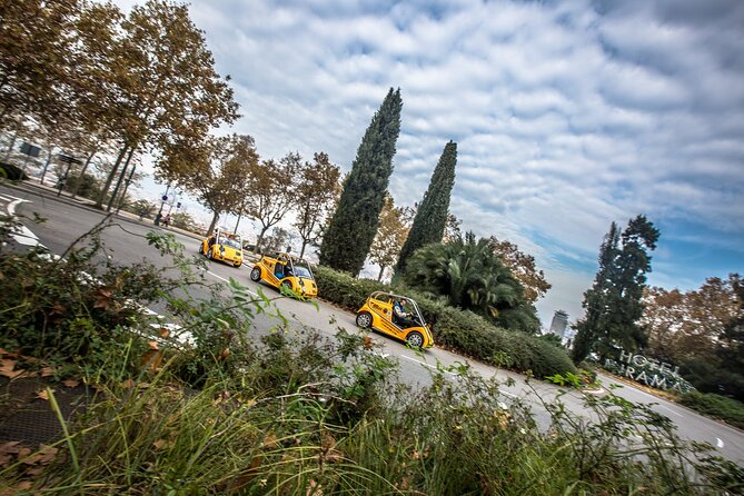 GoCar Discover Gaudi - Torre Bellesguard and Collserola Tower: viewpoints built into your route